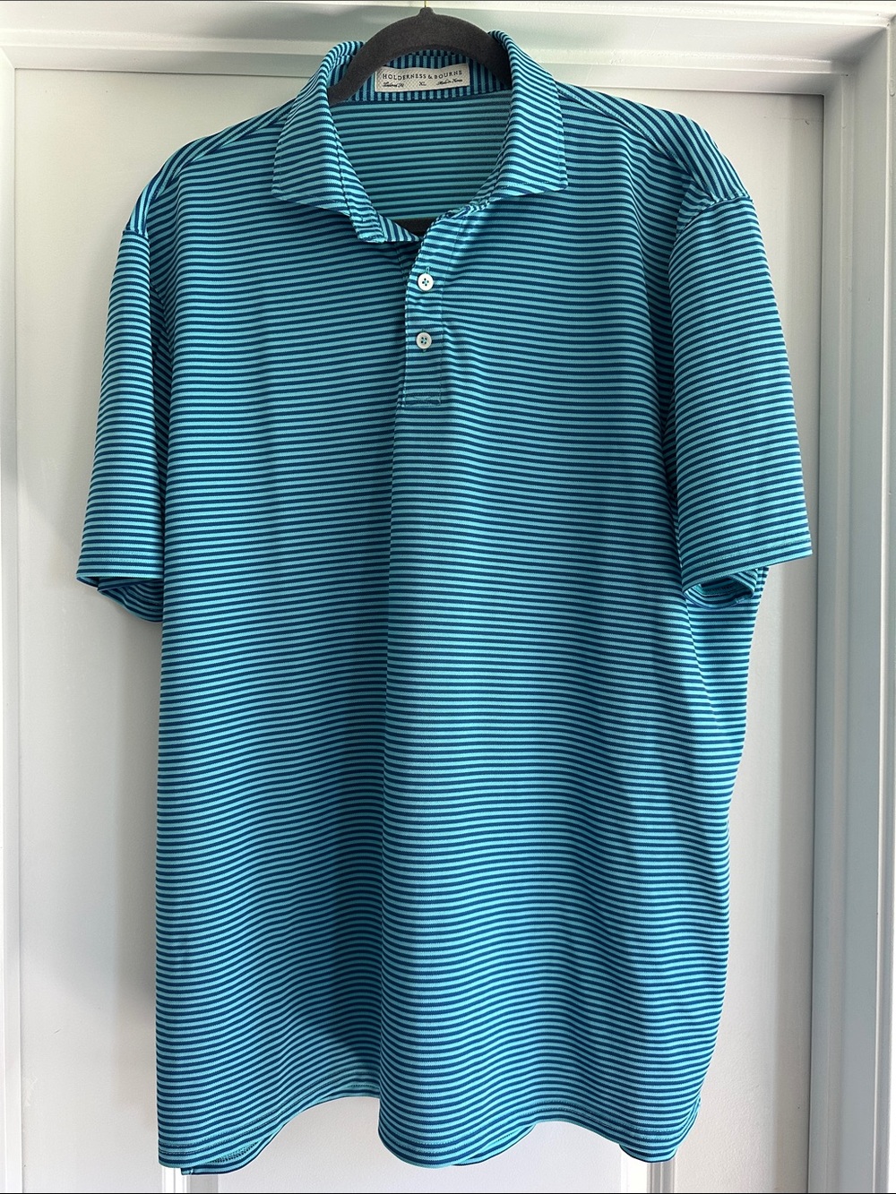 Holderness & Bourne Striped Polo
